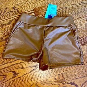 Vegan Leather Short